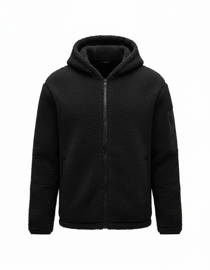 Schwere Fleece Winterjacke | Drune