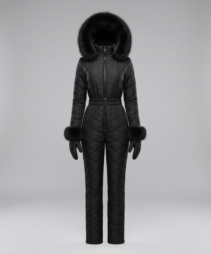 Eleganter Damen Winteroverall Warm | Drune