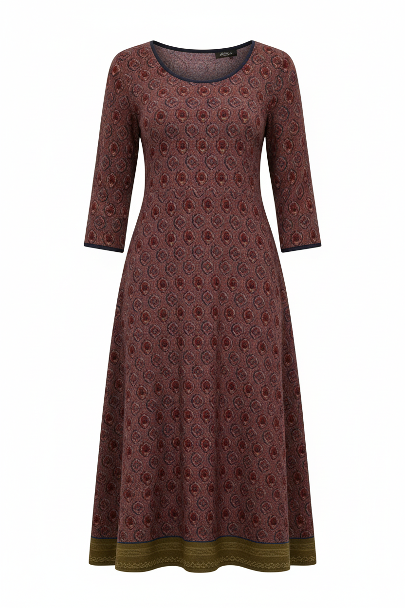 Drune | Boho Chic Midi Kleid