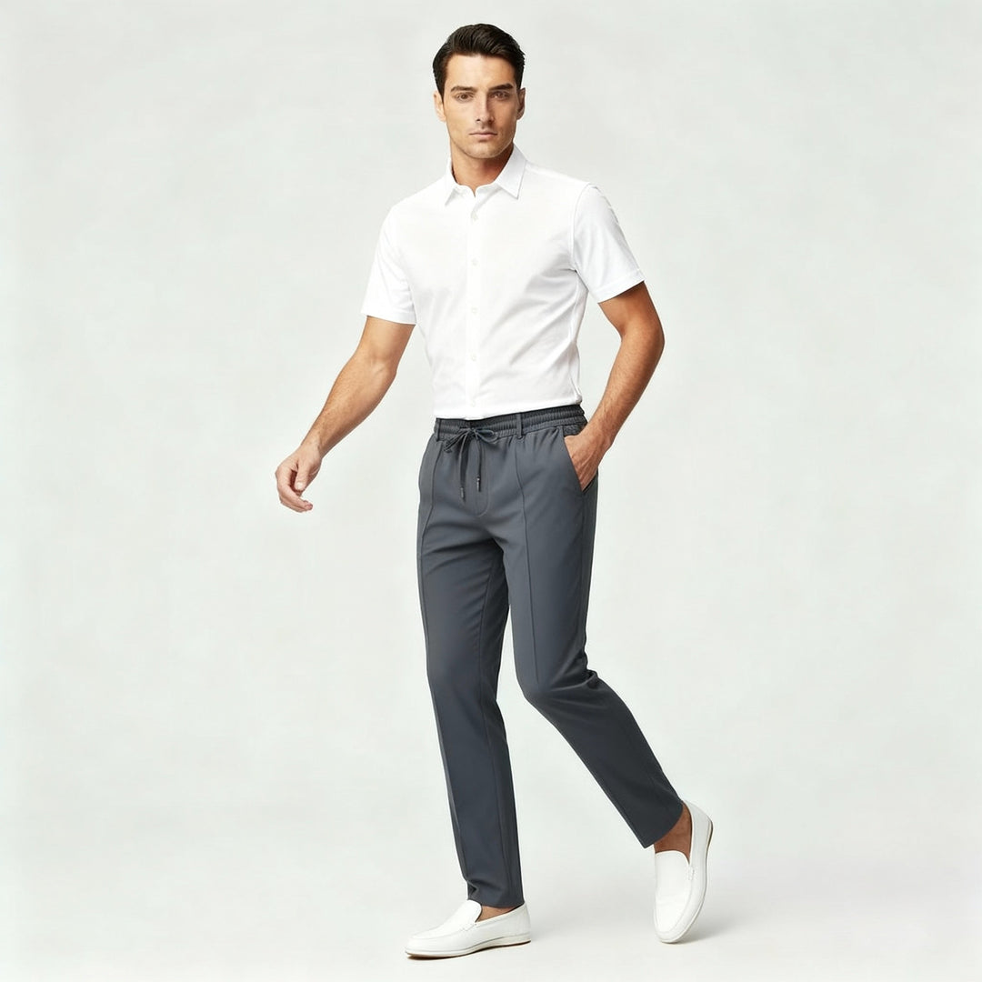 Herren Elegante Freizeithose Komfort | Drune