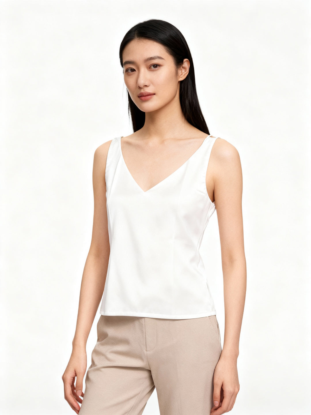 Drune | Elegante Tanktop aus zarter Seide