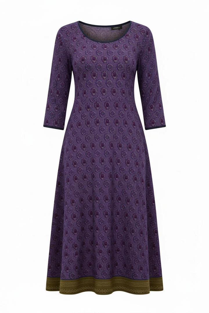 Boho Elegantes Midikleid Damen | Drune