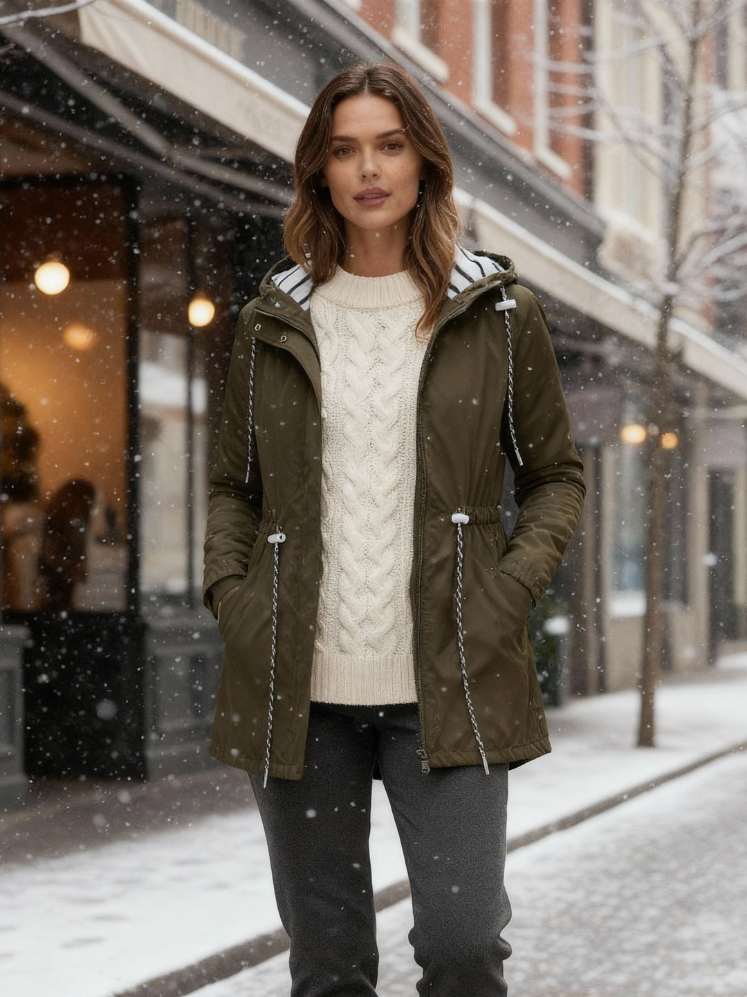 Drune | Wasserfeste Lange Jacke für Alle Jahreszeiten