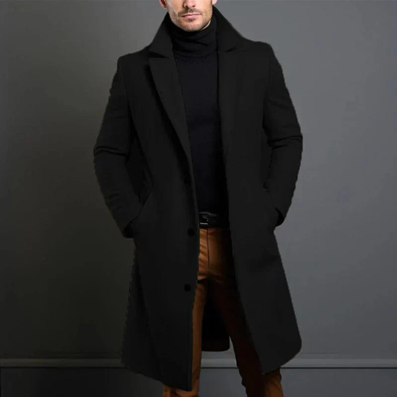 Drune | Hochwertiger Wollmantel für Herren