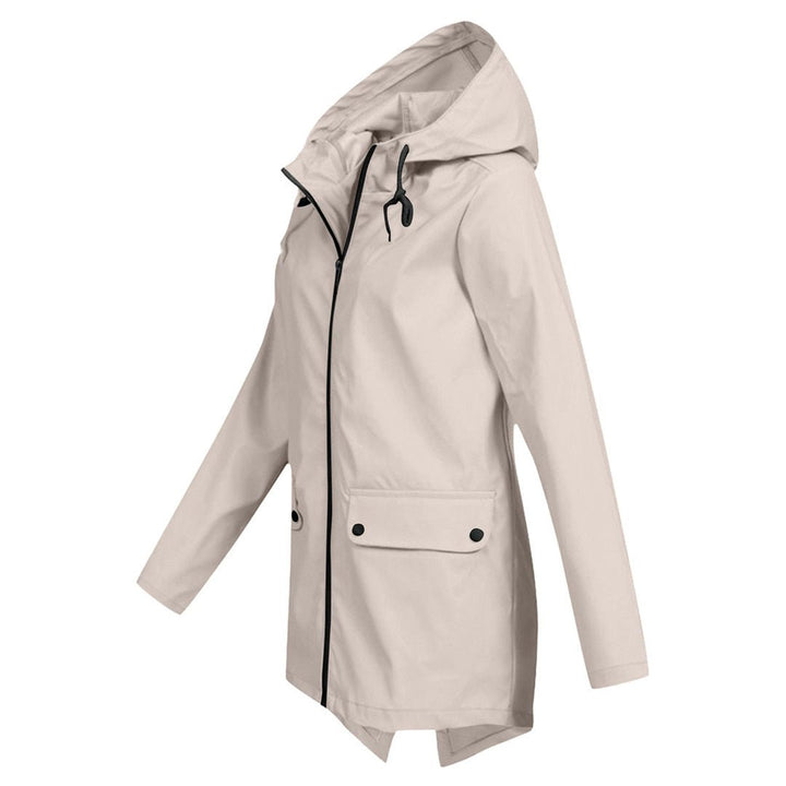 Drune | wasserdichte Kapuzen-Regenjacke - Leichtes Design - Verstellbare Passform - Outdoor-Essential
