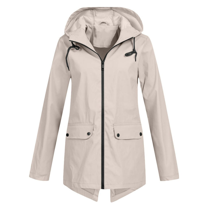 Drune | wasserdichte Kapuzen-Regenjacke - Leichtes Design - Verstellbare Passform - Outdoor-Essential