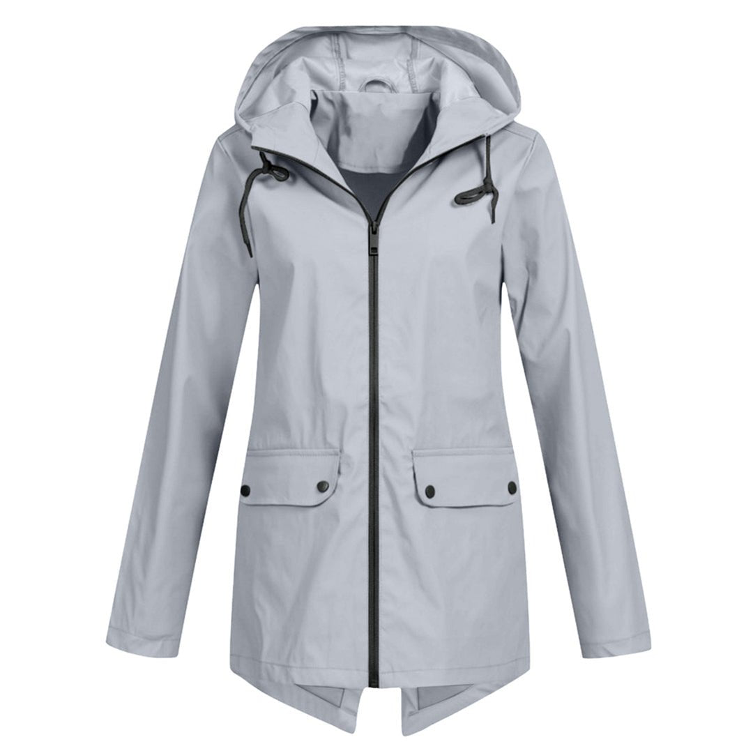 Drune | wasserdichte Kapuzen-Regenjacke - Leichtes Design - Verstellbare Passform - Outdoor-Essential