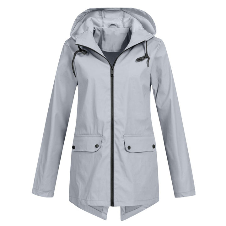 Drune | wasserdichte Kapuzen-Regenjacke - Leichtes Design - Verstellbare Passform - Outdoor-Essential