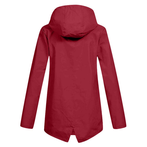 Drune | Damen Kapuzen-Langjacke