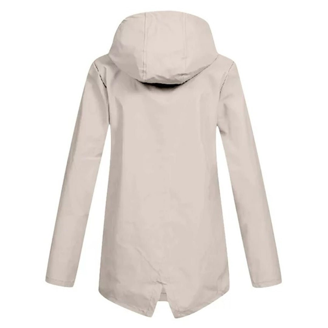 Drune | wasserdichte Kapuzen-Regenjacke - Leichtes Design - Verstellbare Passform - Outdoor-Essential