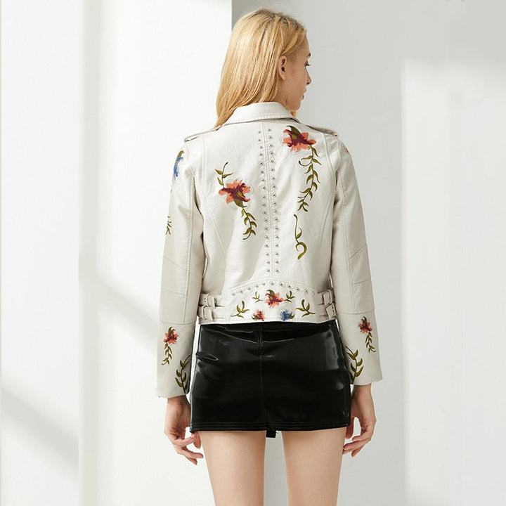 Drune | Aus der Fokussierung Kunstlederjacke