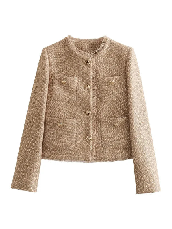 Drune | Tweed Jacke