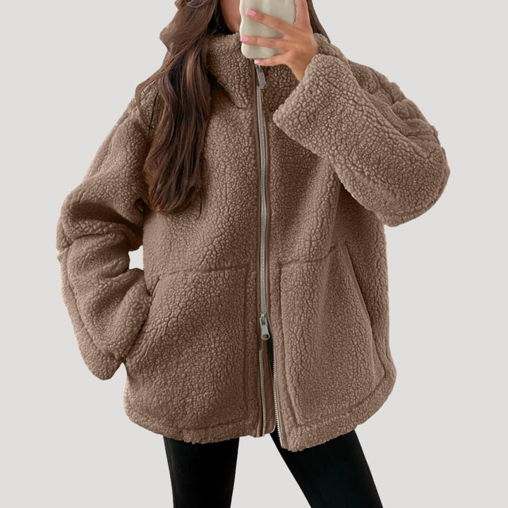 Drune | Teddy Fleece Jacke Warm Weich und Bequem