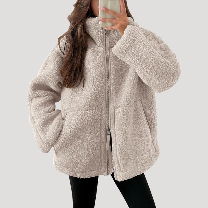 Drune | Teddy Fleece Jacke Warm Weich und Bequem