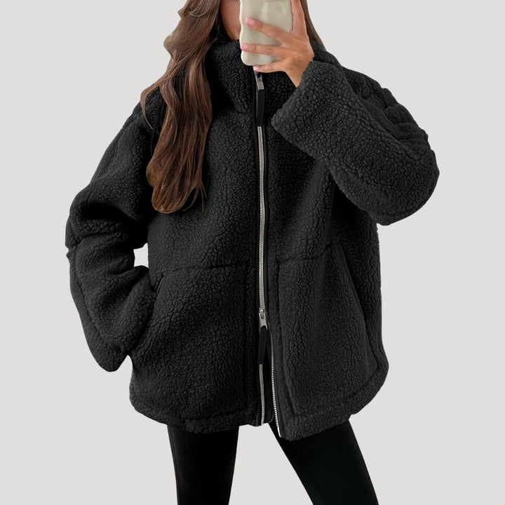 Drune | Teddy Fleece Jacke Warm Weich und Bequem