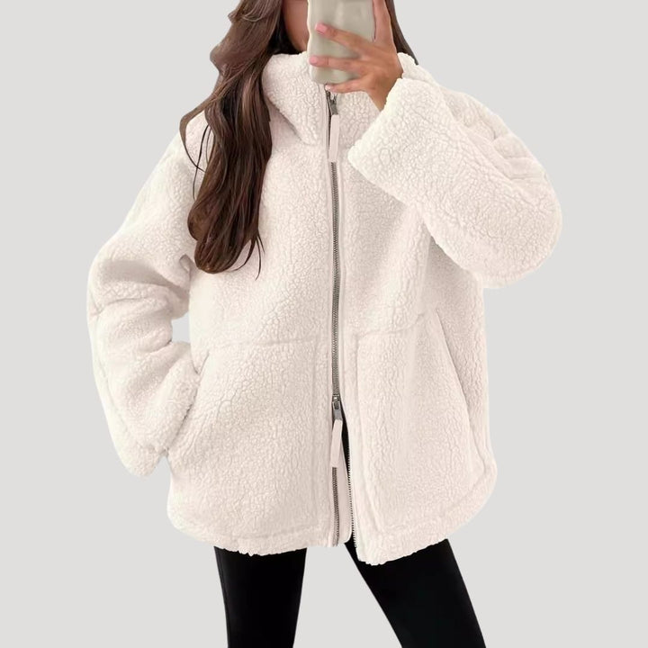 Drune | Teddy Fleece Jacke Warm Weich und Bequem