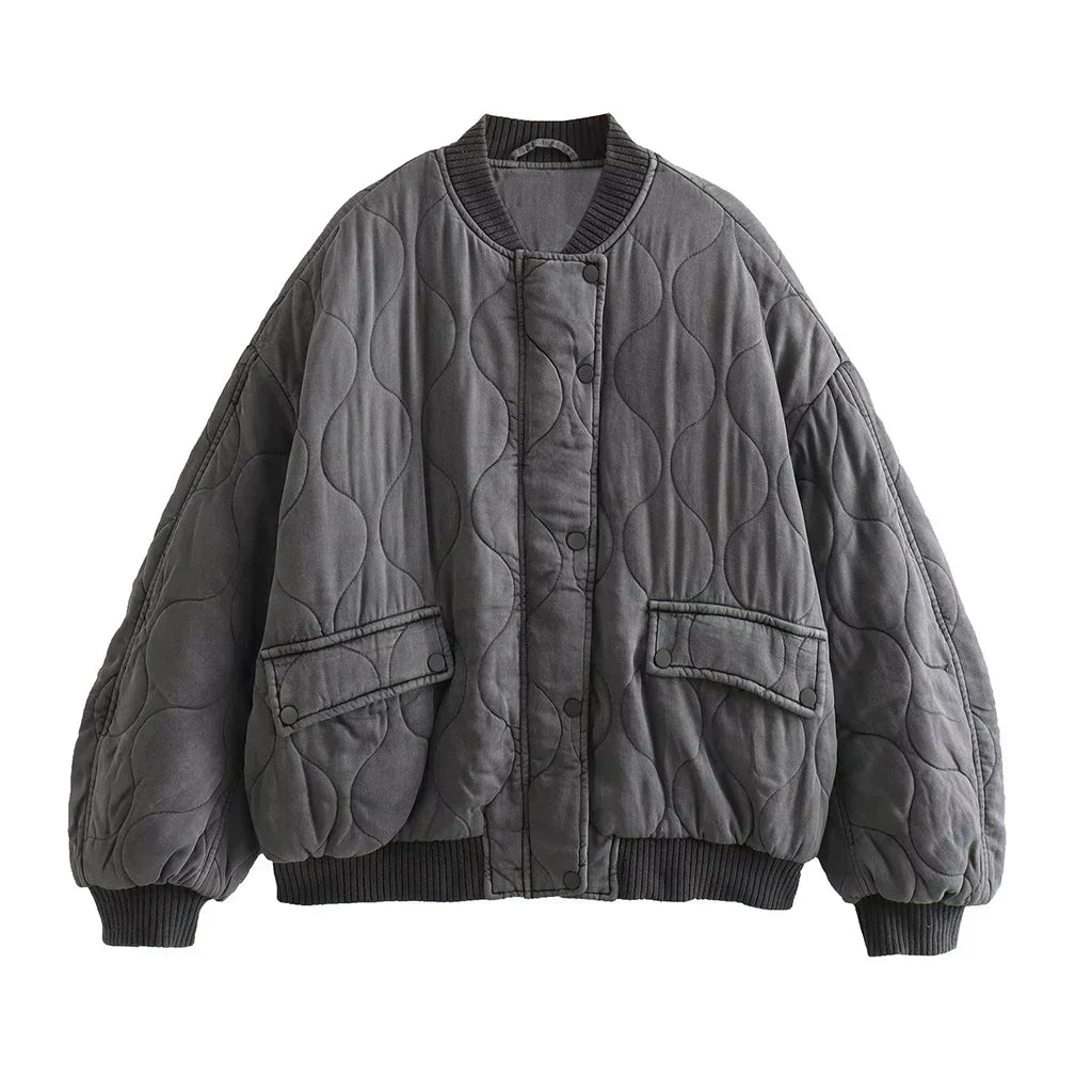 Drune | Oversize Bomberjacke für Damen