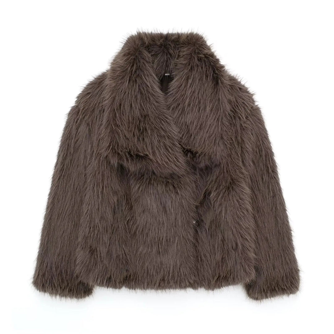 Drune | Kunstpelzjacke - Luxe Textur - Schick und Warm