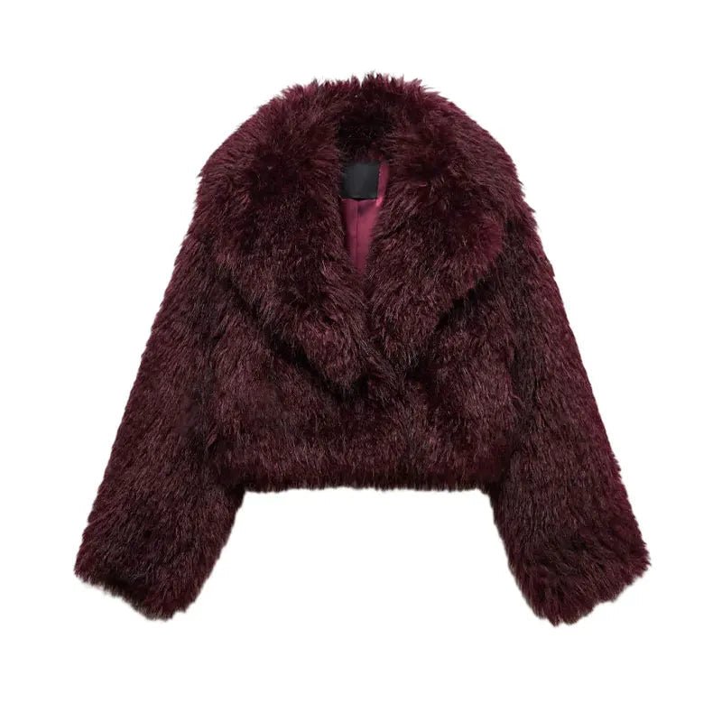 Drune | Kunstpelzjacke - Luxe Textur - Schick und Warm
