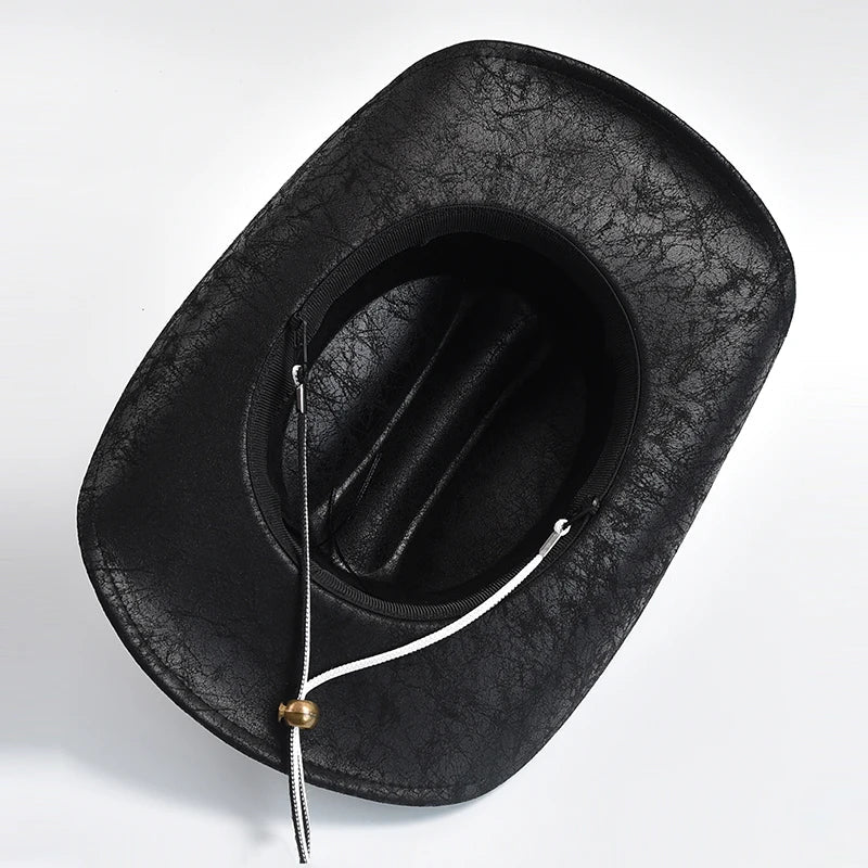 Drune - Cowboyhut mit Knochenperlenbesatz