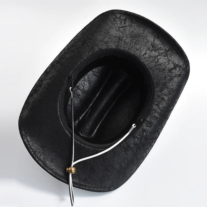 Drune - Cowboyhut mit Knochenperlenbesatz