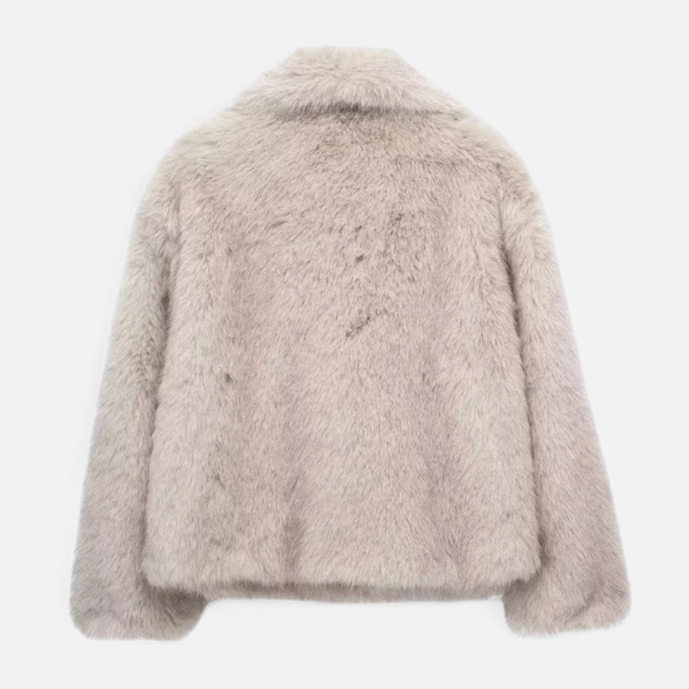 Drune | Fleece-Wintermantel für Frauen - Isolierendes Design