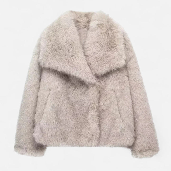 Drune | Fleece-Wintermantel für Frauen - Isolierendes Design