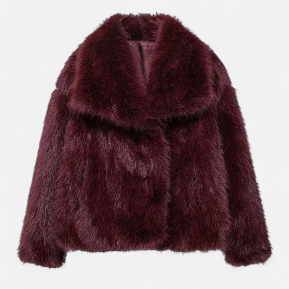 Drune | Fleece-Wintermantel für Frauen - Isolierendes Design