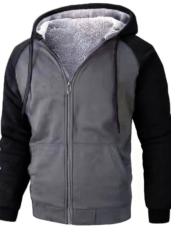 Drune | Gefütterte Sherpa-Fleece Herren Kapuzenweste