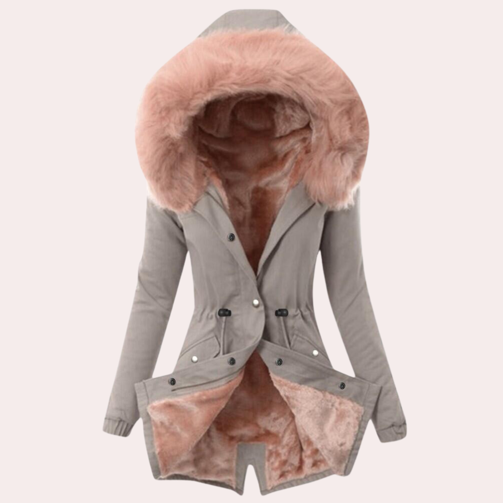 Drune | Winterjacke Für Frauen Mit Pelzfutter