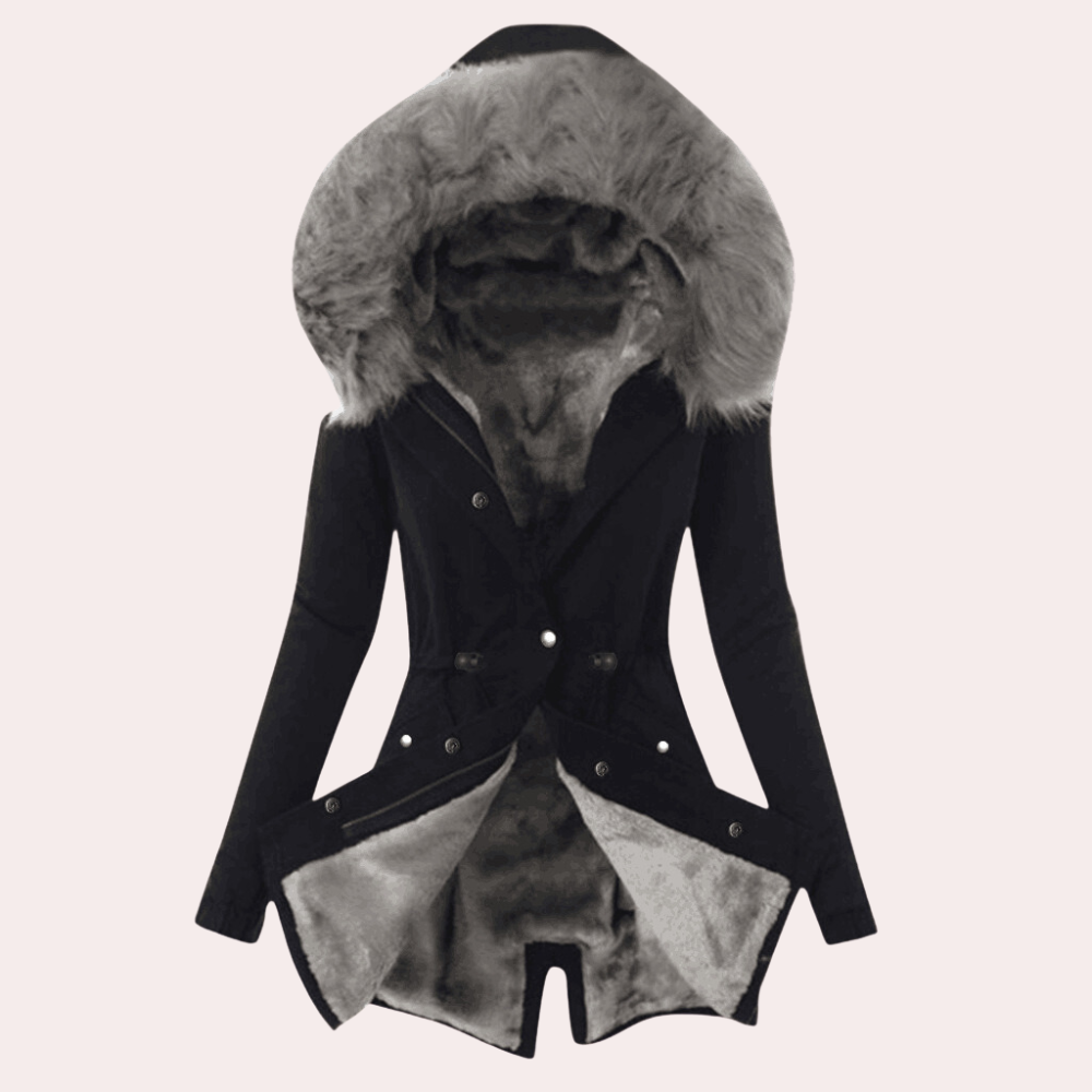 Drune | Winterjacke Für Frauen Mit Pelzfutter