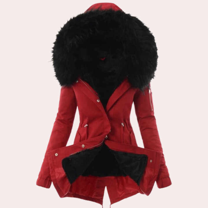 Drune | Winterjacke Für Frauen Mit Pelzfutter