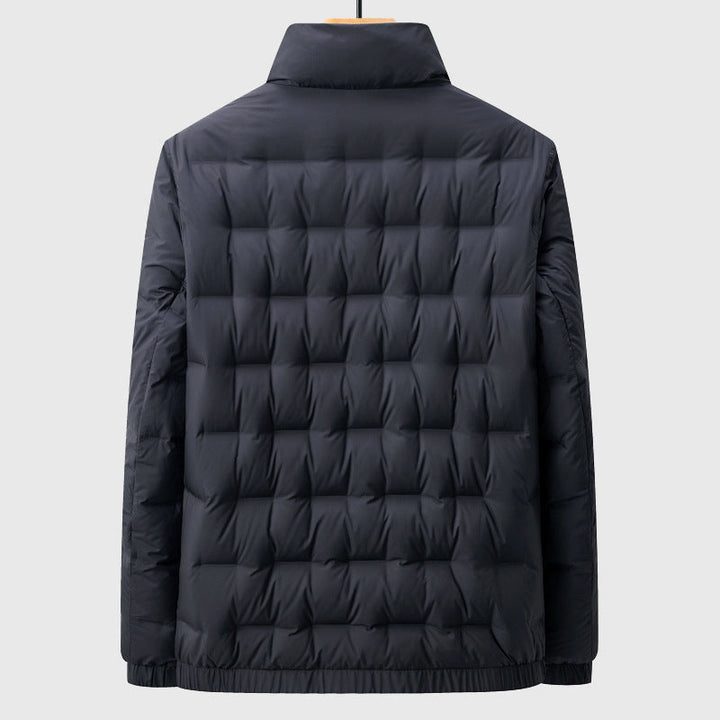 Drune | Herren Stepp-Pufferjacke - Hoher Kragen und Voller Reißverschluss