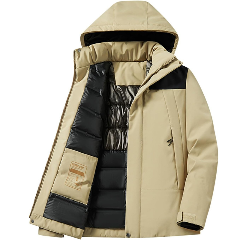 Drune | Warme und stylische gep quiltete Winterjacke