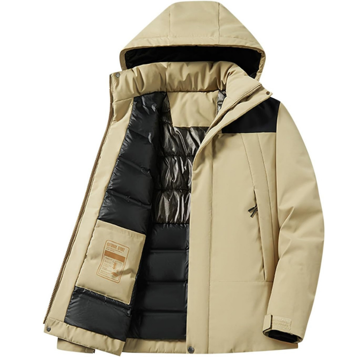 Drune | Warme und stylische gep quiltete Winterjacke
