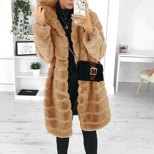 Drune | Fluffy Jacke Aus Kunstfell