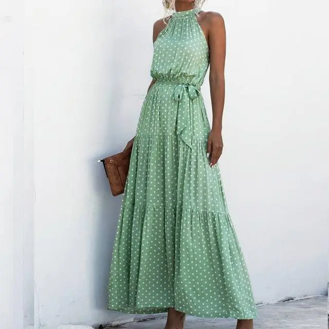Drune | Strapless Maxikleid mit Blumenmuster
