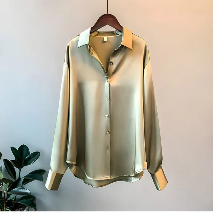 Drune | Luxuriöses Damen Seidenhemd Für Einen Eleganten Look