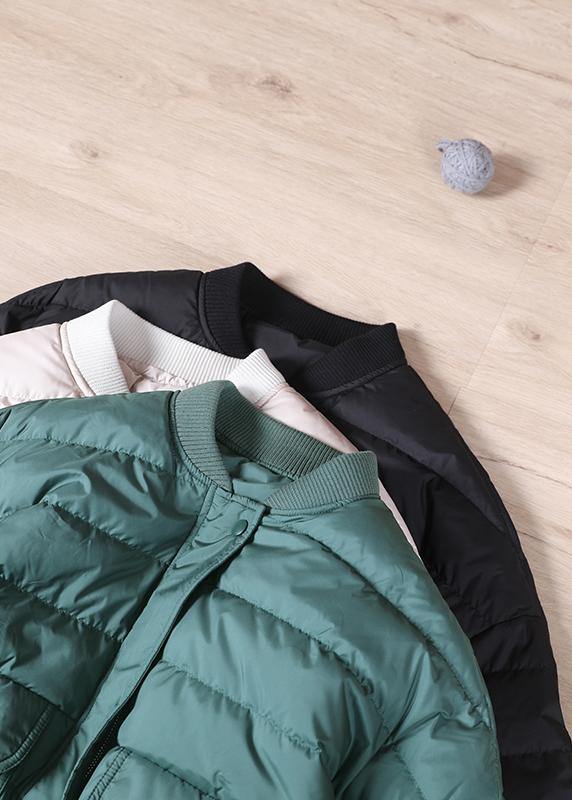Drune | lässige Damen Parka Jacken schwarz Große Taschen Daunenmantel Winter