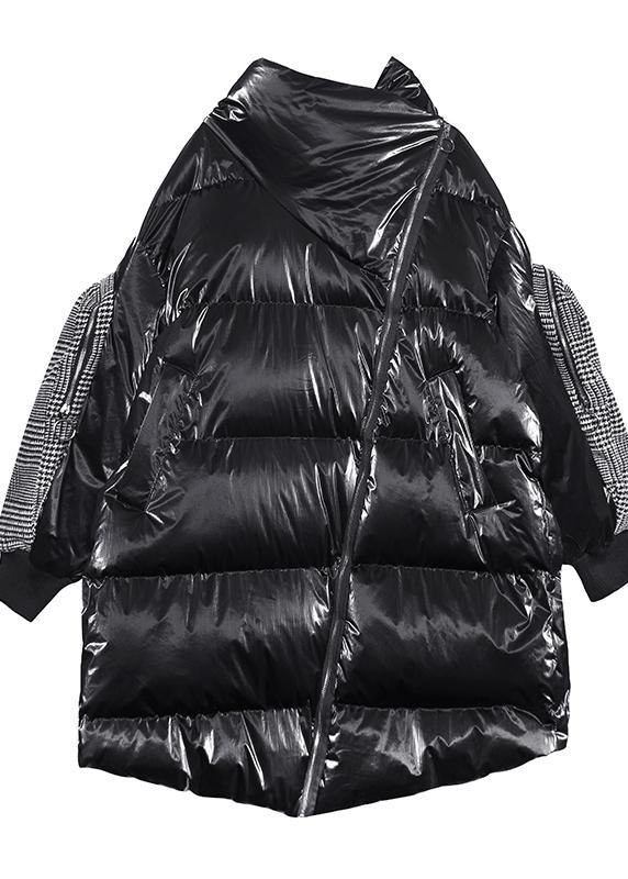 Drune | Oversize-Jacken & Mäntel Wintermäntel grün dick hoher Kragen Parkas für Frauen