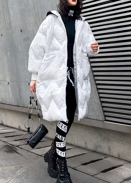 Drune | oversized Wintermäntel mit Kapuze, mit Reißverschluss Parkas für Frauen