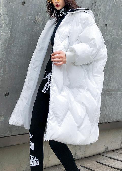 Drune | oversized Wintermäntel mit Kapuze, mit Reißverschluss Parkas für Frauen