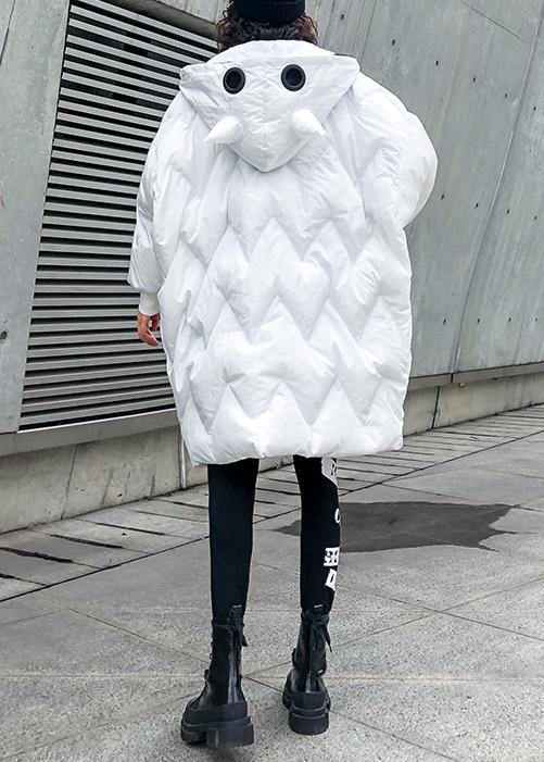 Drune | oversized Wintermäntel mit Kapuze, mit Reißverschluss Parkas für Frauen