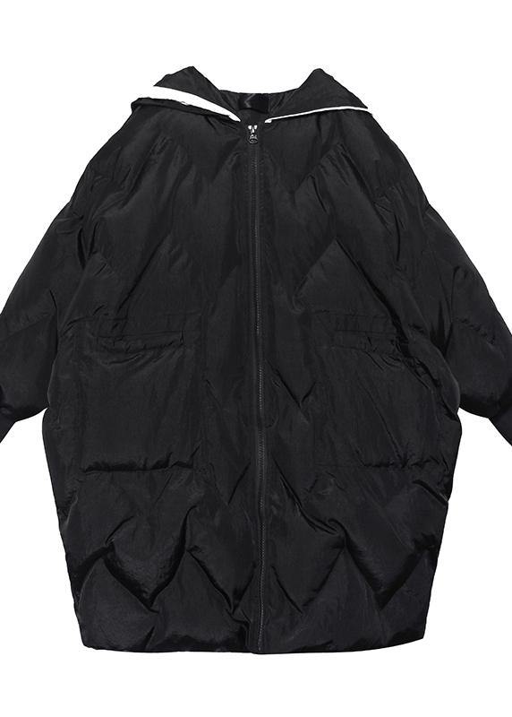 Drune | oversized Wintermäntel mit Kapuze, mit Reißverschluss Parkas für Frauen