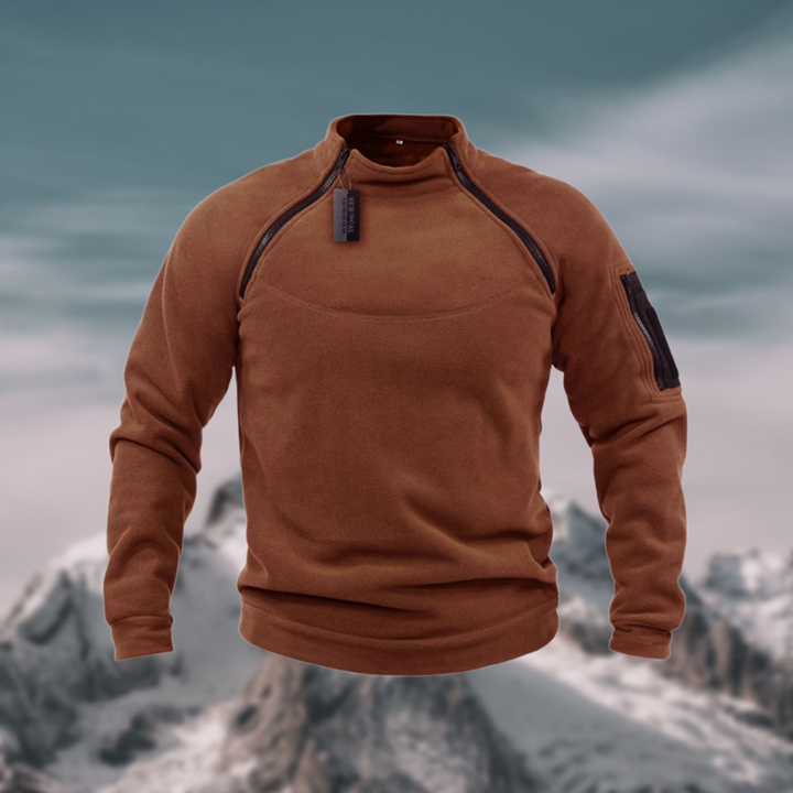 Drune | Gemütlicher isolierter Fleece-Pullover Bequem für den täglichen Gebrauch