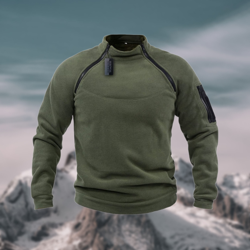 Drune | Gemütlicher isolierter Fleece-Pullover Bequem für den täglichen Gebrauch