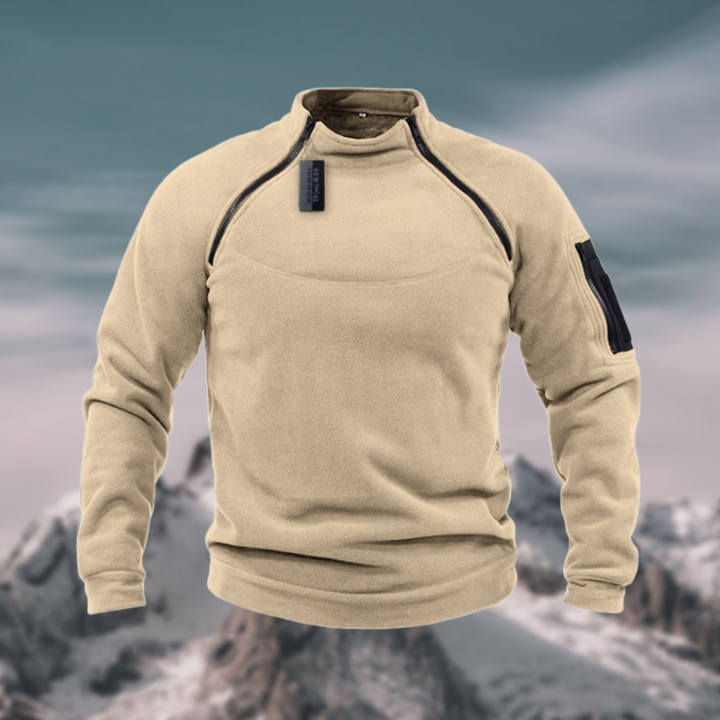 Drune | Gemütlicher isolierter Fleece-Pullover Bequem für den täglichen Gebrauch