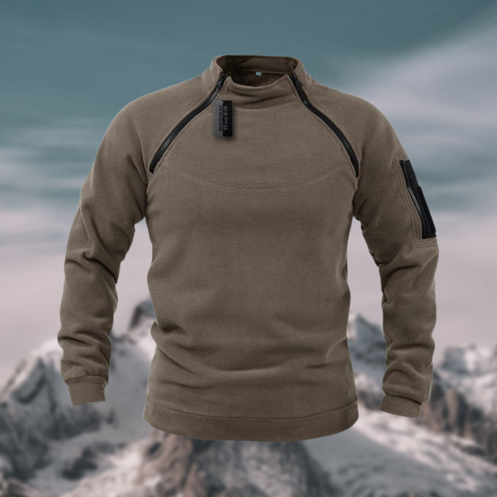 Drune | Gemütlicher isolierter Fleece-Pullover Bequem für den täglichen Gebrauch