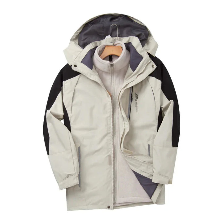 Drune | Winterjacke-Ultra-schützende 3-in-1-Jacke  -  Regenjacke