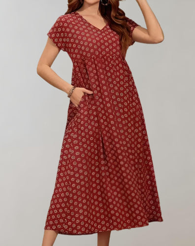 Drune | Bequeme Lange Sommerkleid